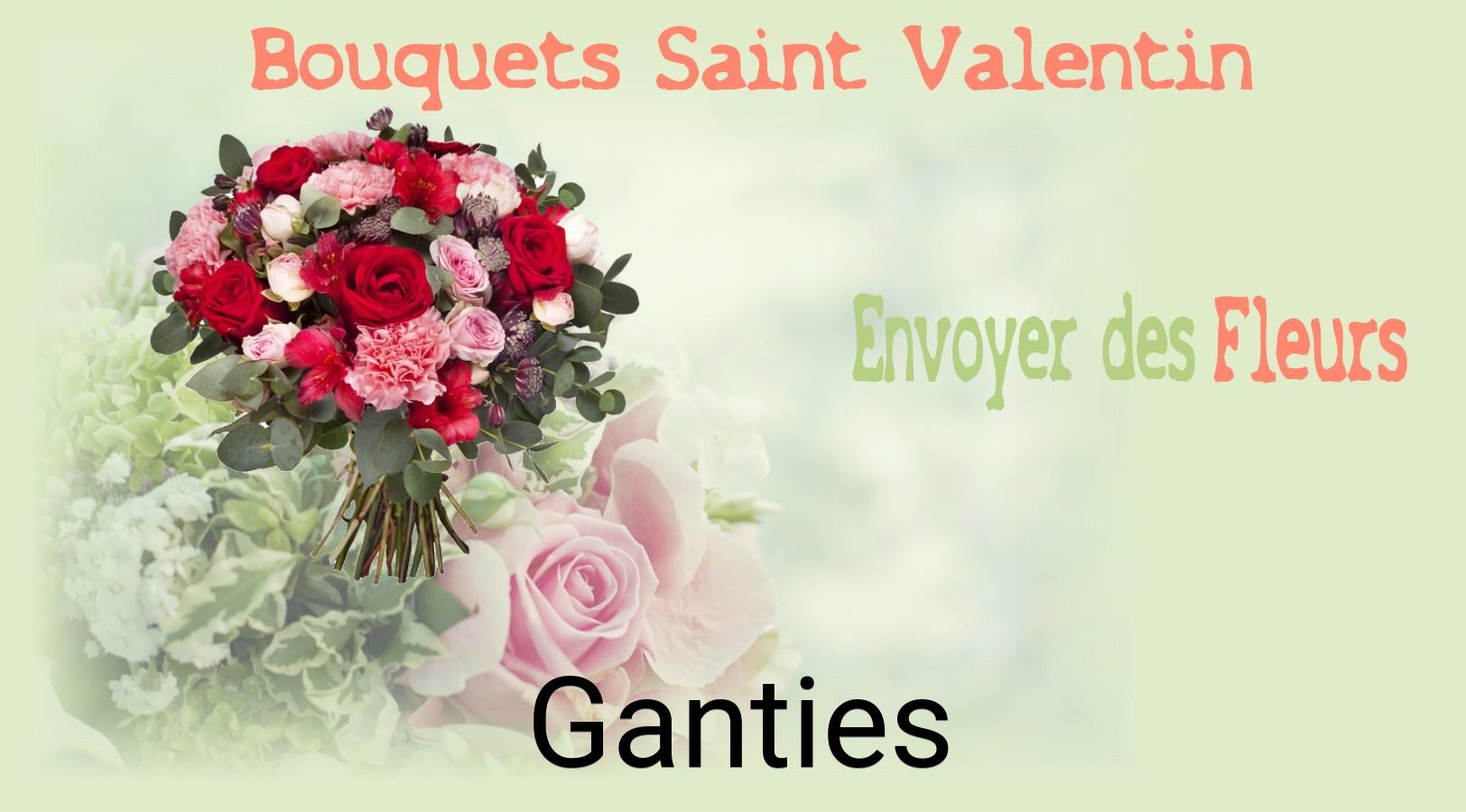 Roses de Saint-Valentin livrées à Ganties
