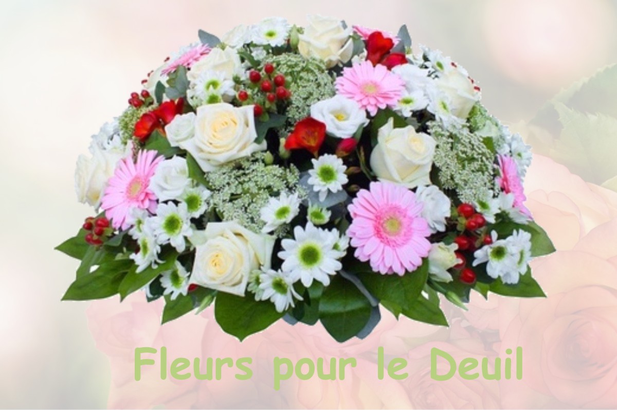 fleurs deuil GANTIES